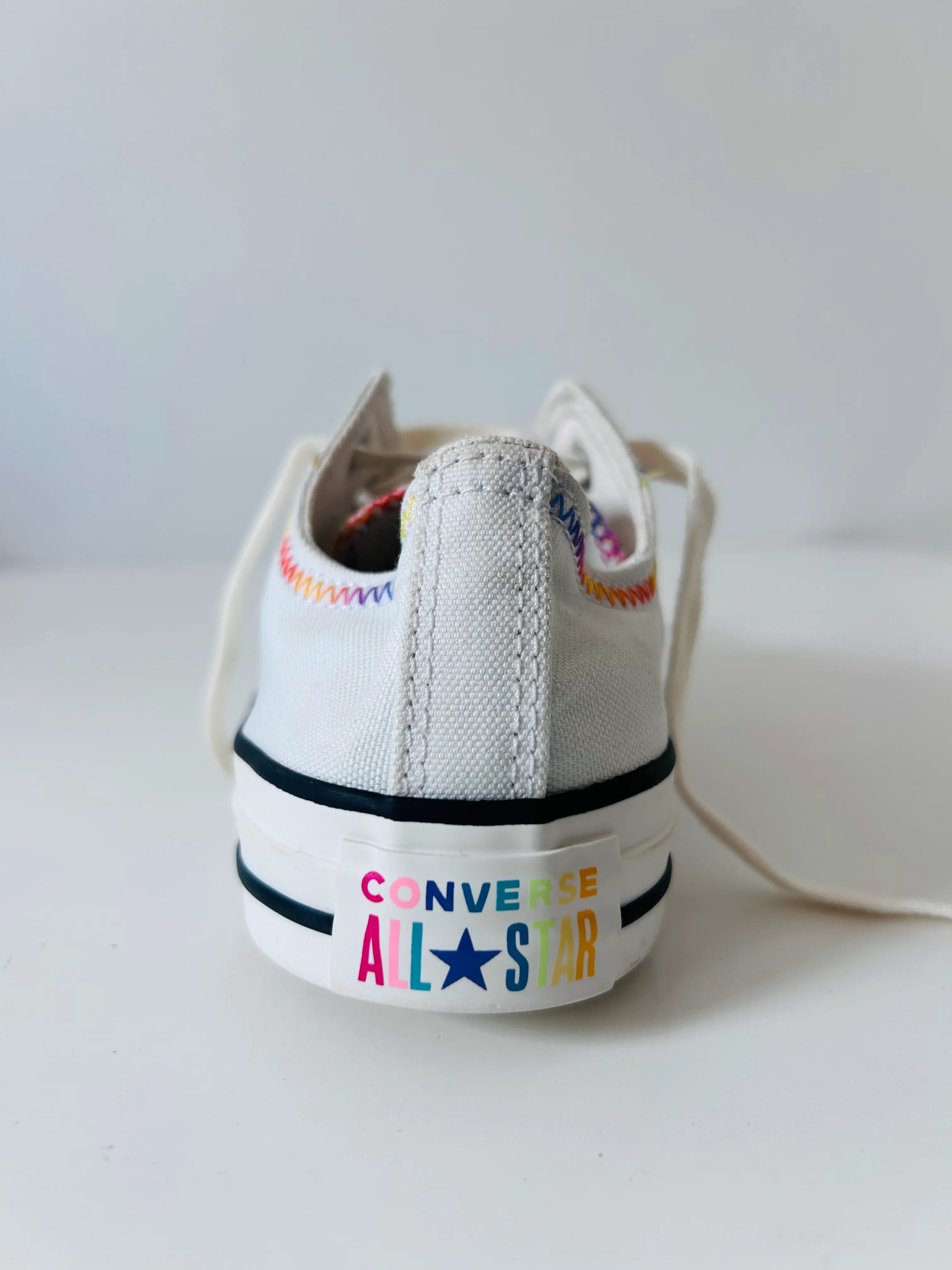 Converse All Star Rainbow Stitch Low Top Sneakers