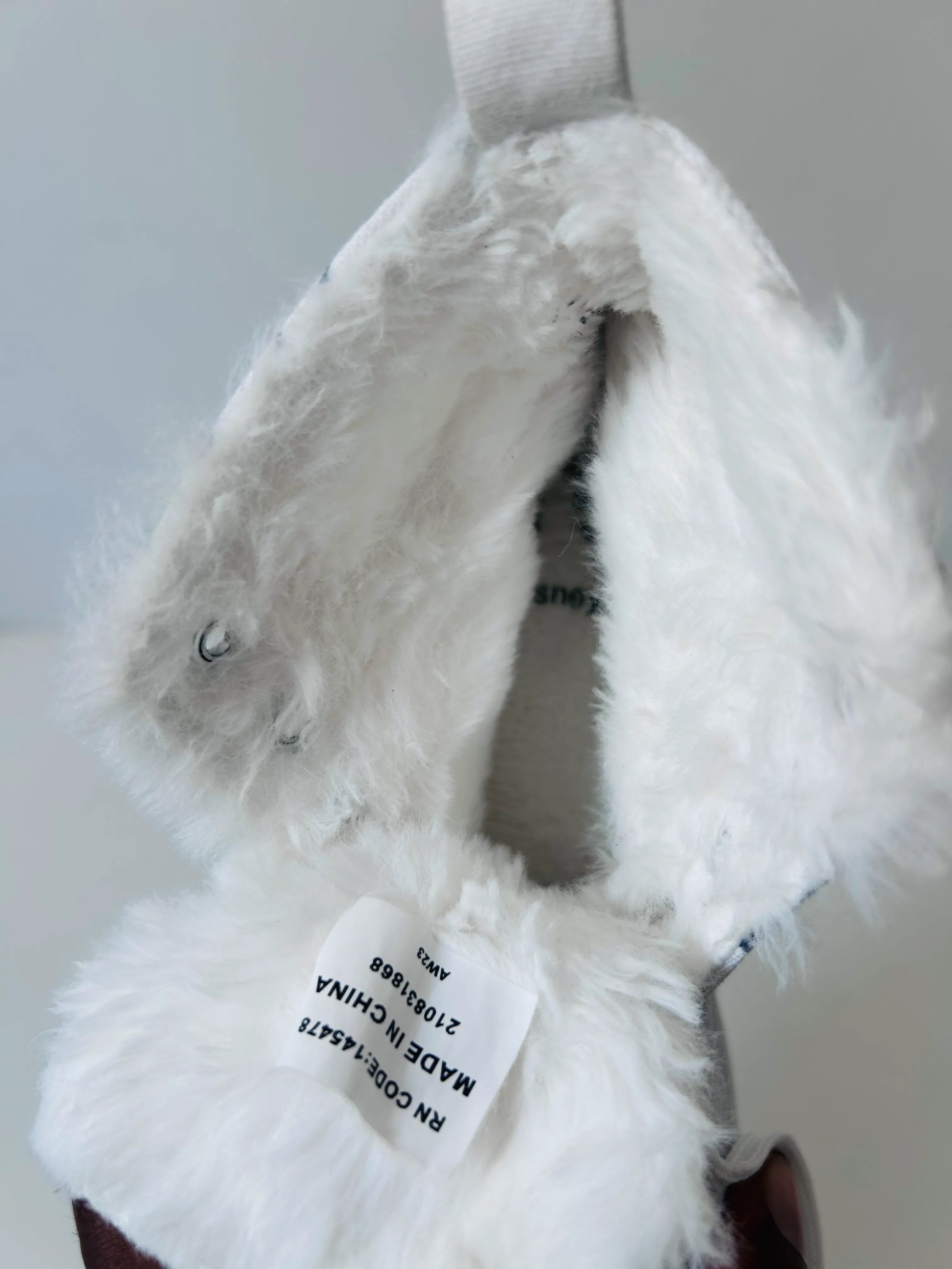 Disney Stitch Faux Fur Lined Platform High Top Sneakers