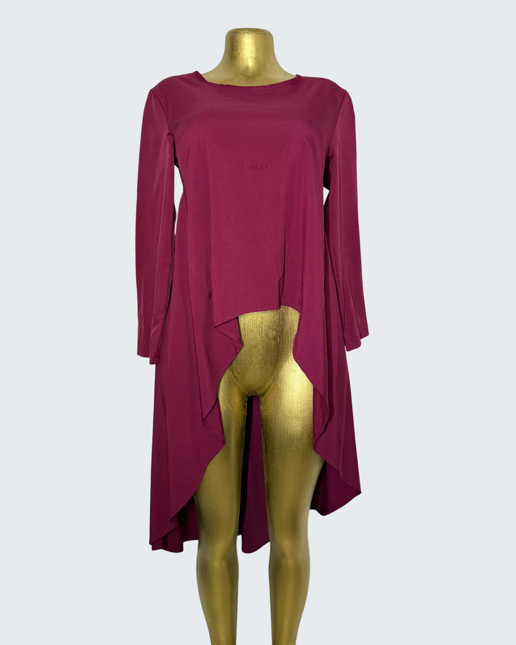 Zanzea Asymmetric High-Low Tunic Dress