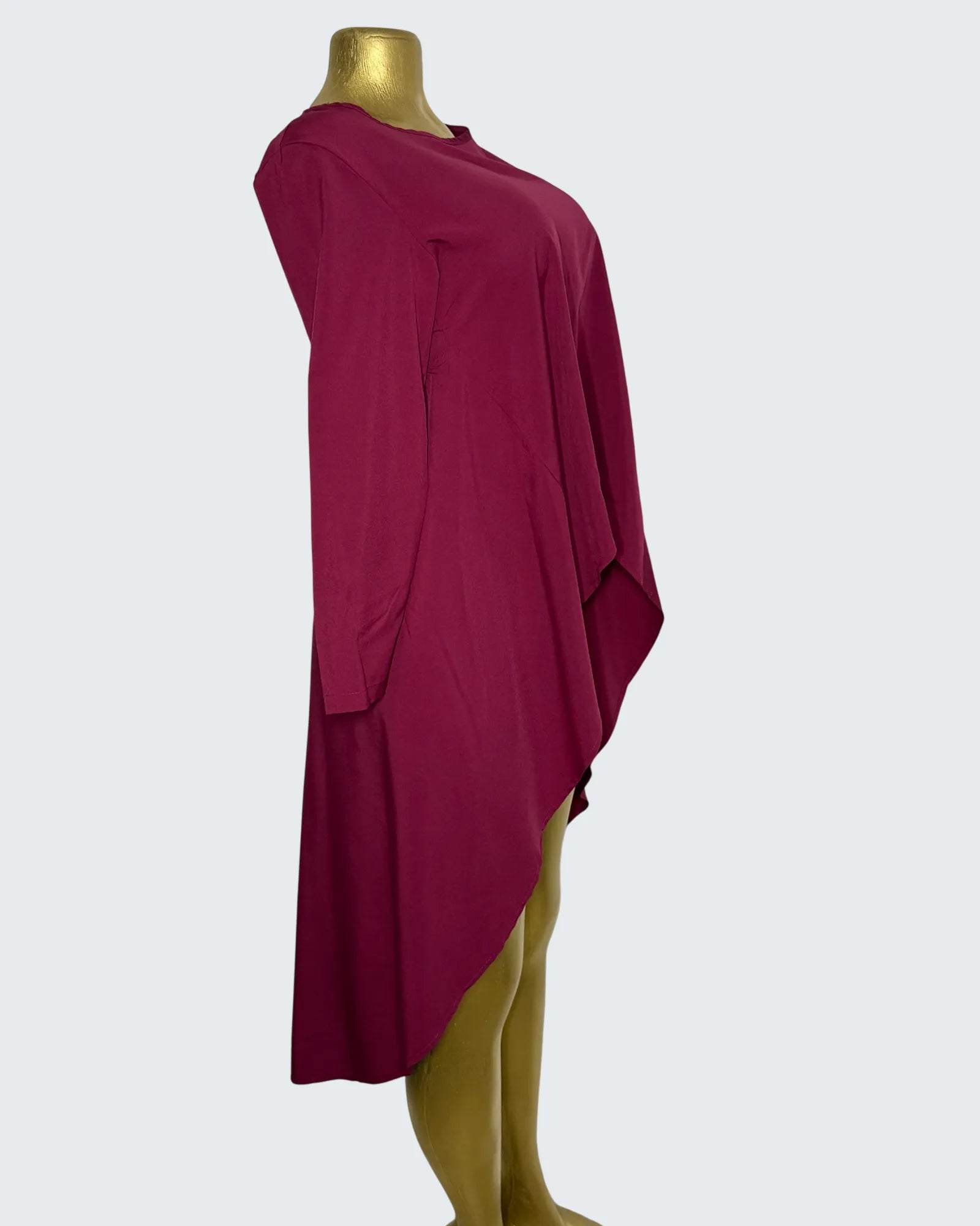 Zanzea Asymmetric High-Low Tunic Dress