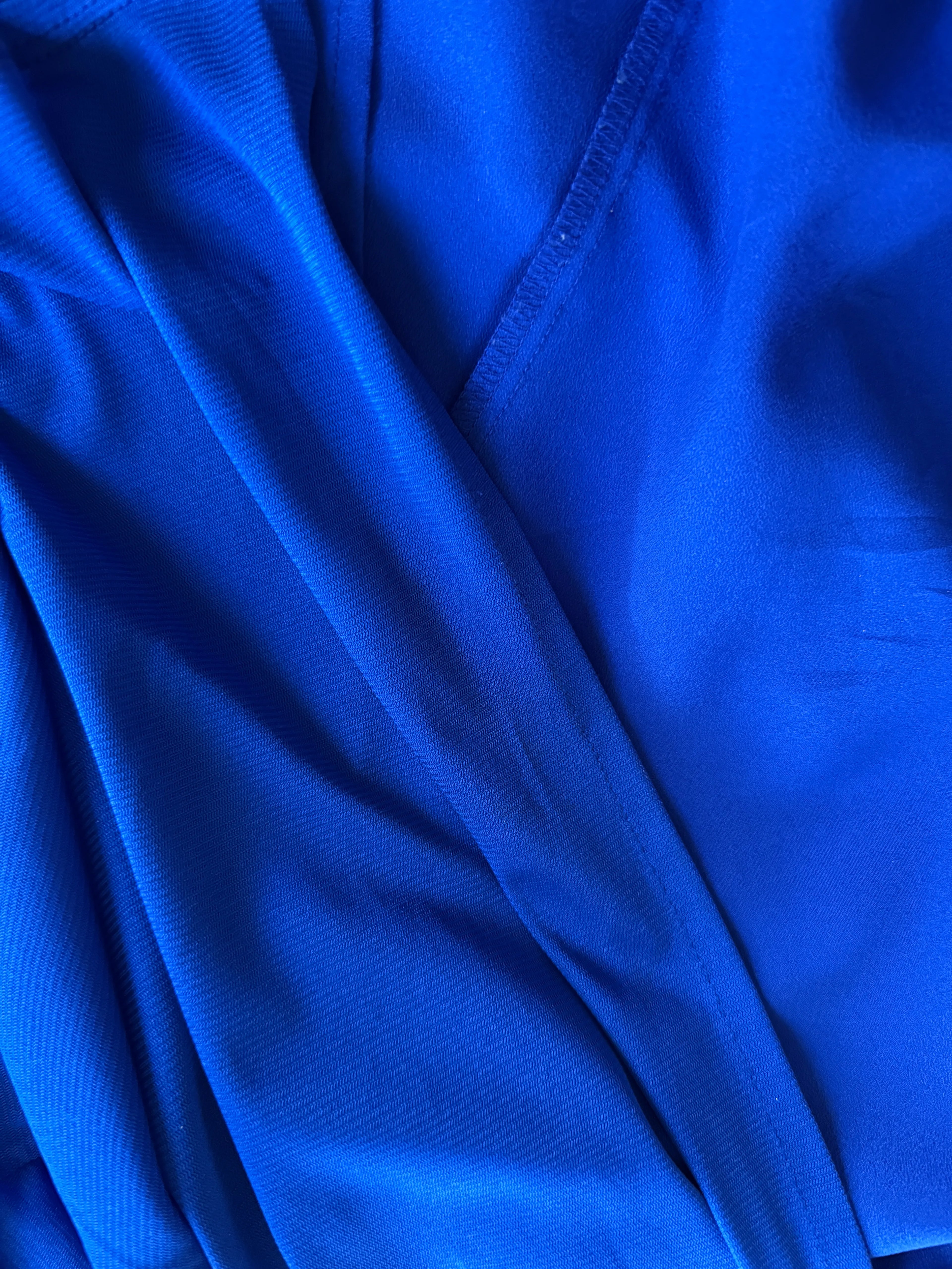 Old Navy Royal Blue Slip Maxi Dress