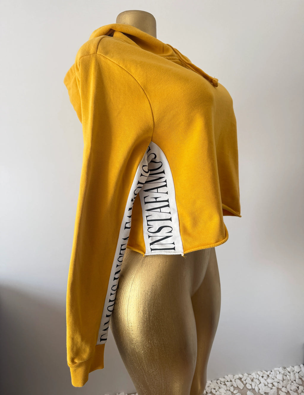 Insta Famous Cropped Hoodie