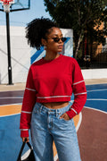 Tally Weijl Bande de Filles Cropped Sweatshirt