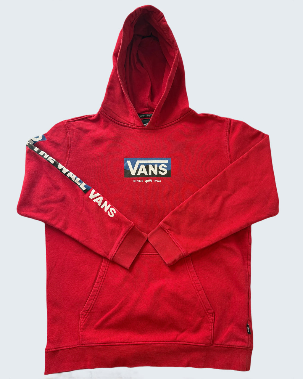 Vans "Off The Wall" Since 1966 Red Logo Hoodie