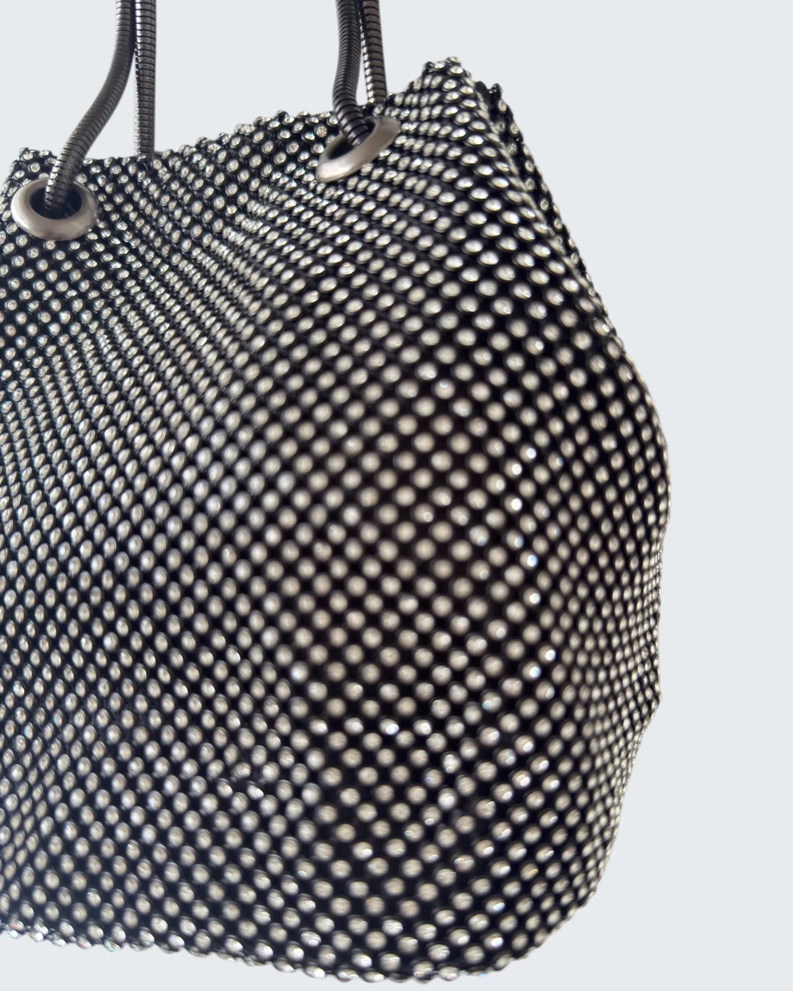 AKIRA Mini Lorena Rhinestone Purse