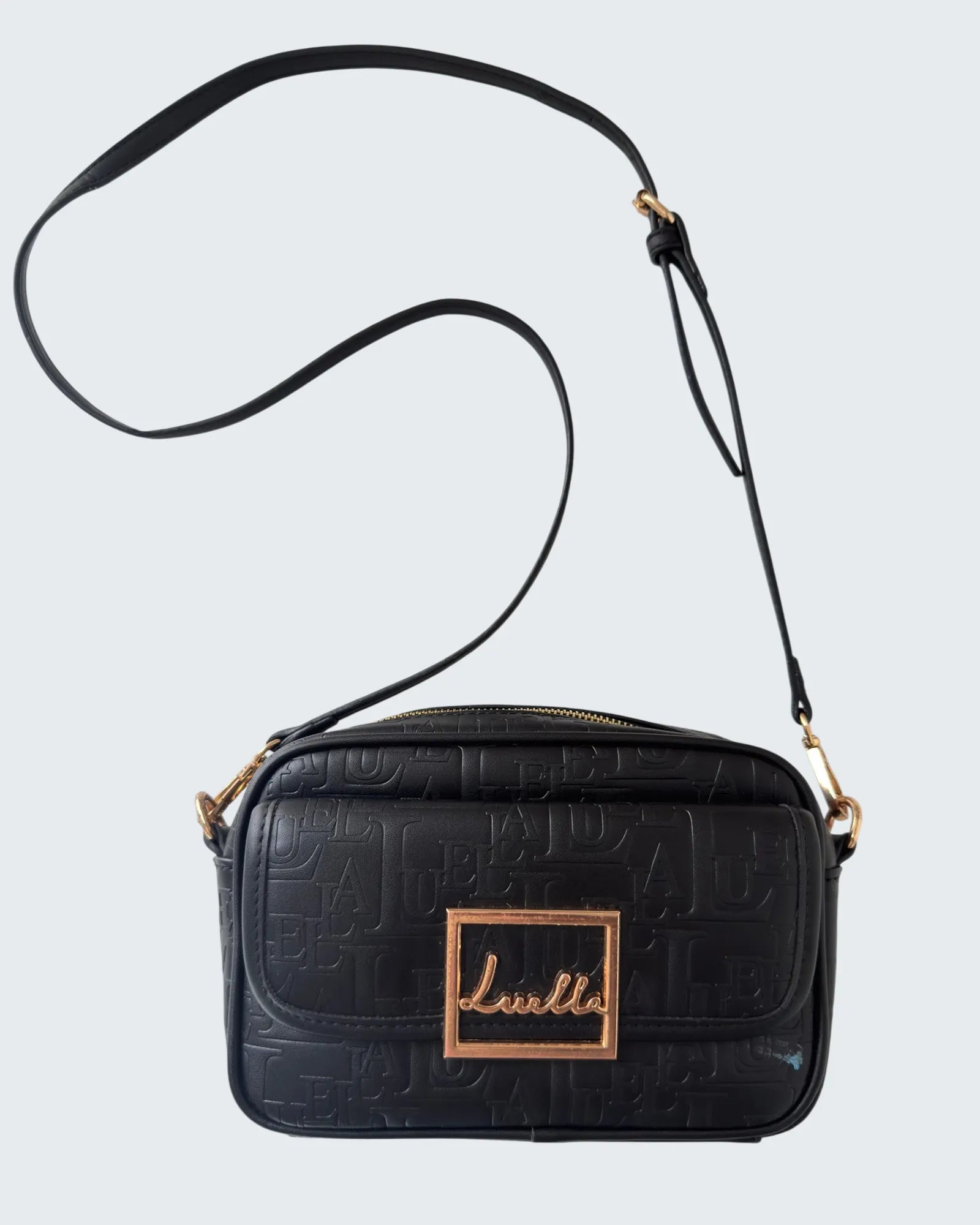 Luella Debossed Logo Camera Bag