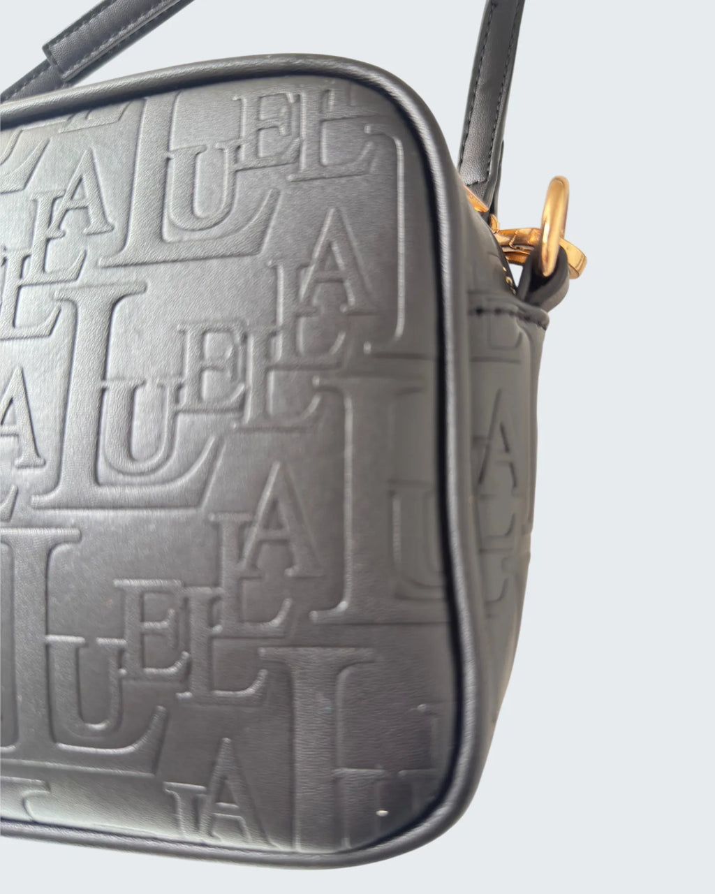 Luella Debossed Logo Camera Bag