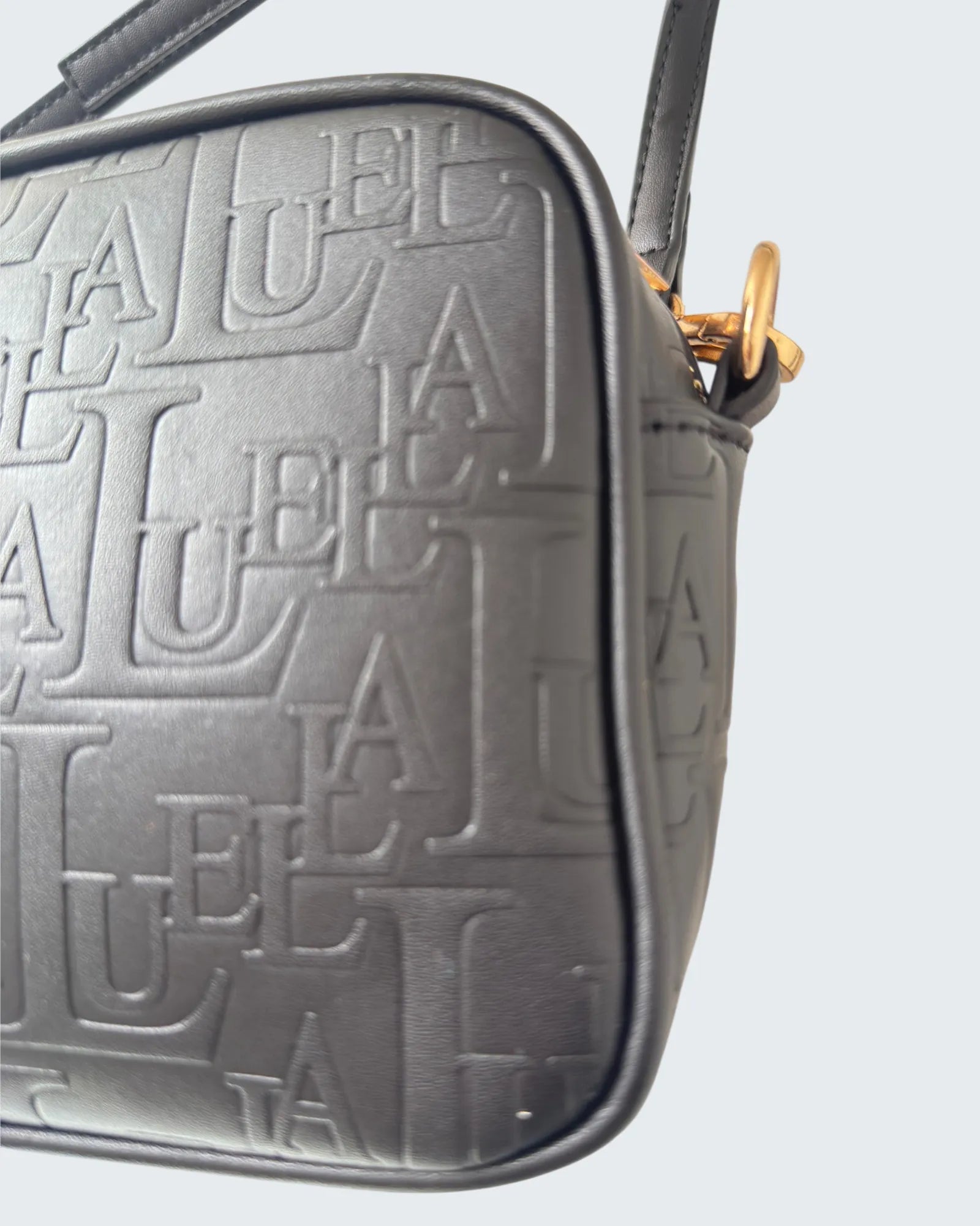 Luella Debossed Logo Camera Bag