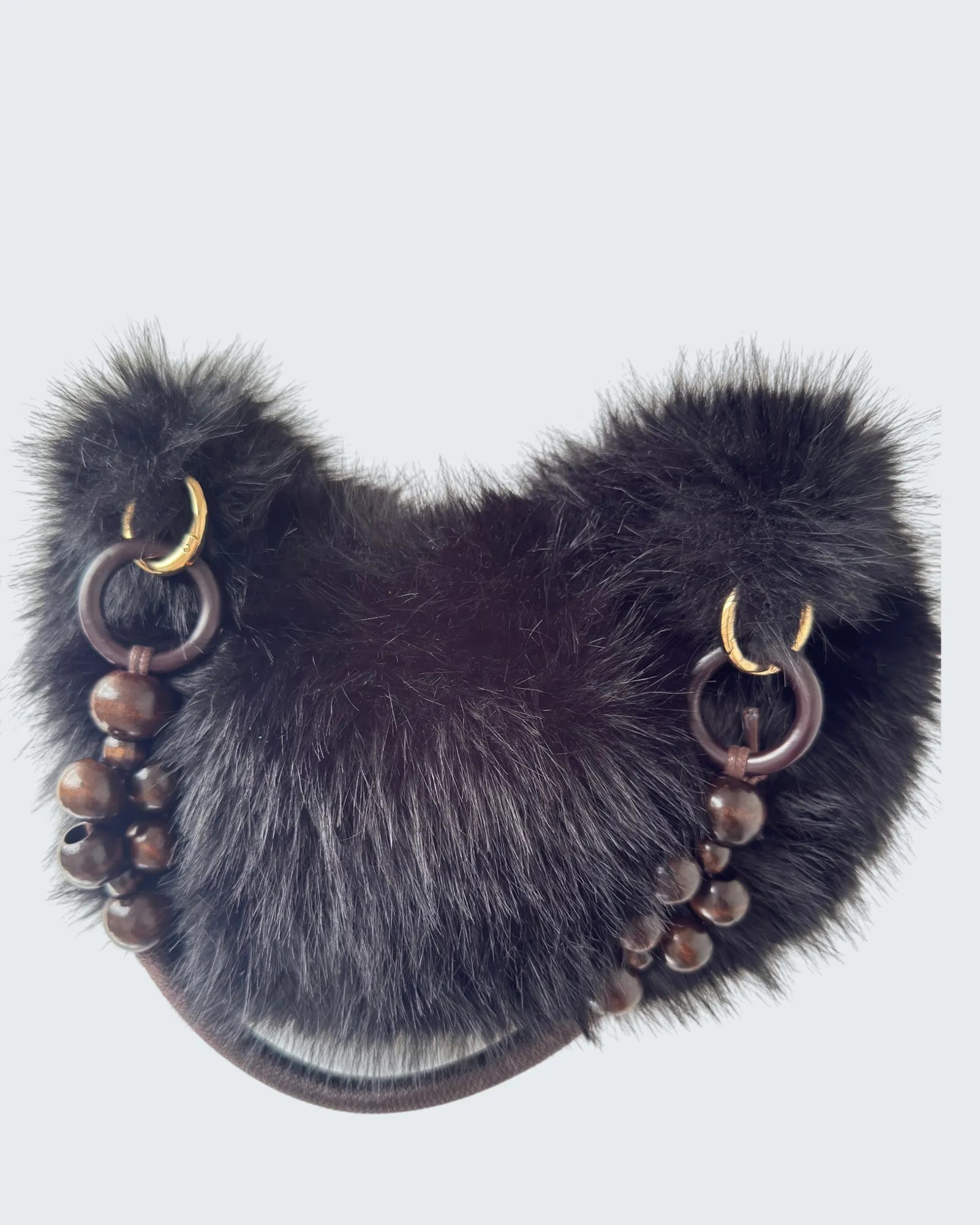 Faux Fur Shoulder Bag