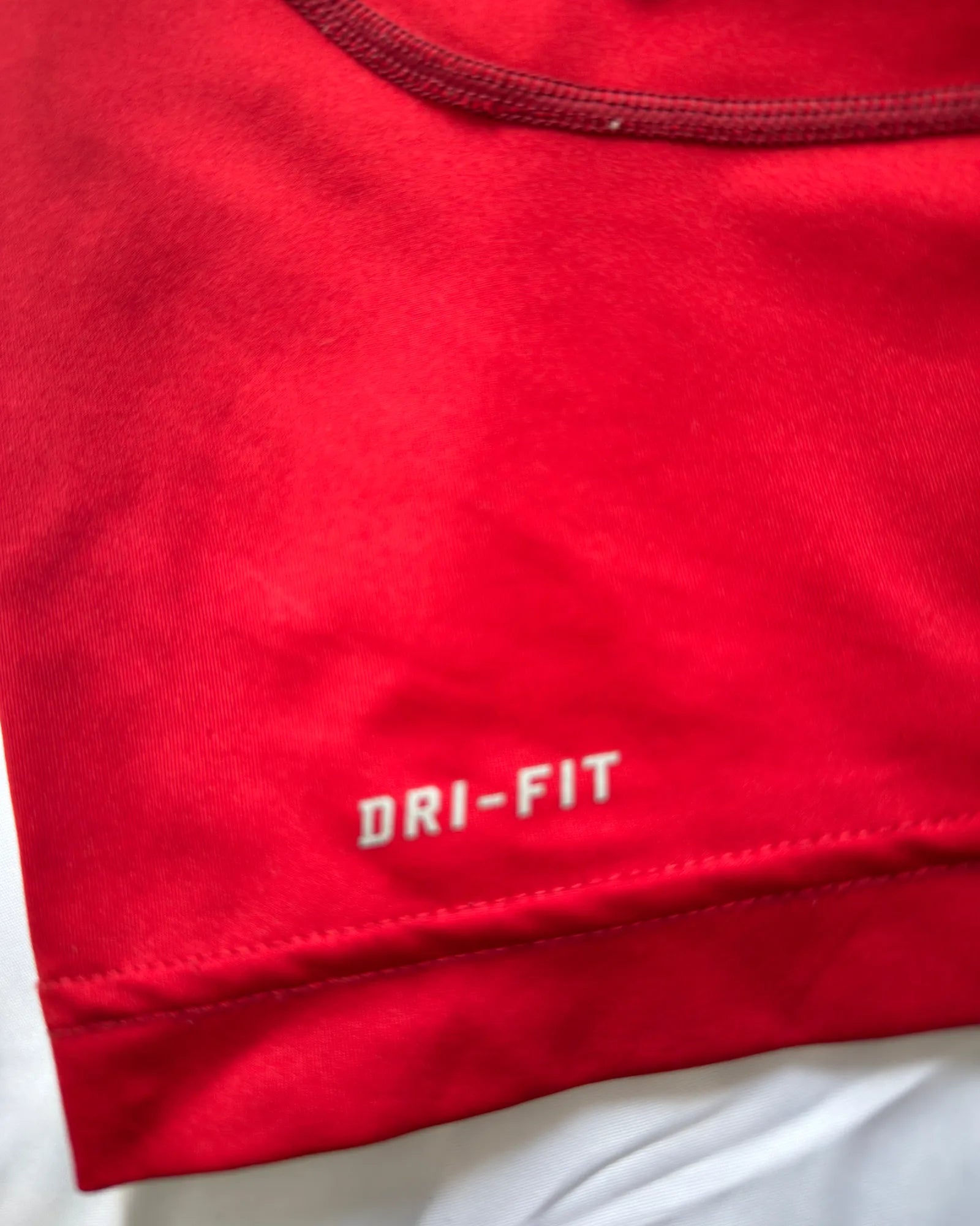 Nike Pro Kids Combat Dri-FIT Red Training Top