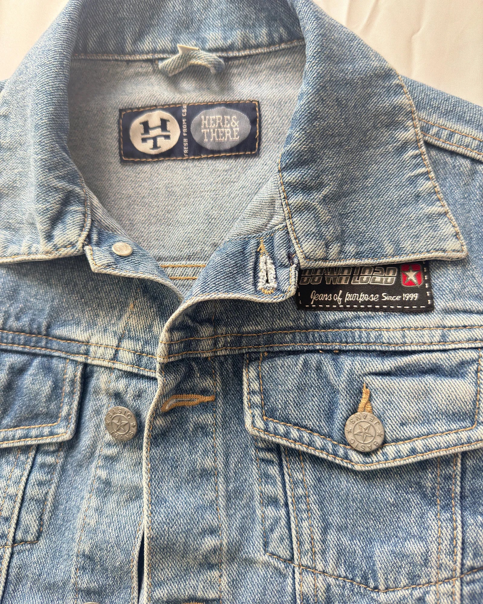 Kids Classic Mid Wash Denim Trucker Jacket